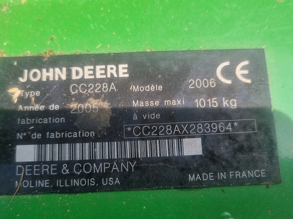 Chris Atkin & Son Ltd - John Deere 228A